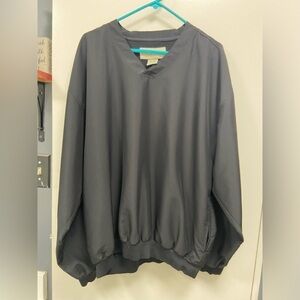 Cutter & Buck Extra Large rblack golf pulloverROTOFIL Fabric ClimaGuard tech $90